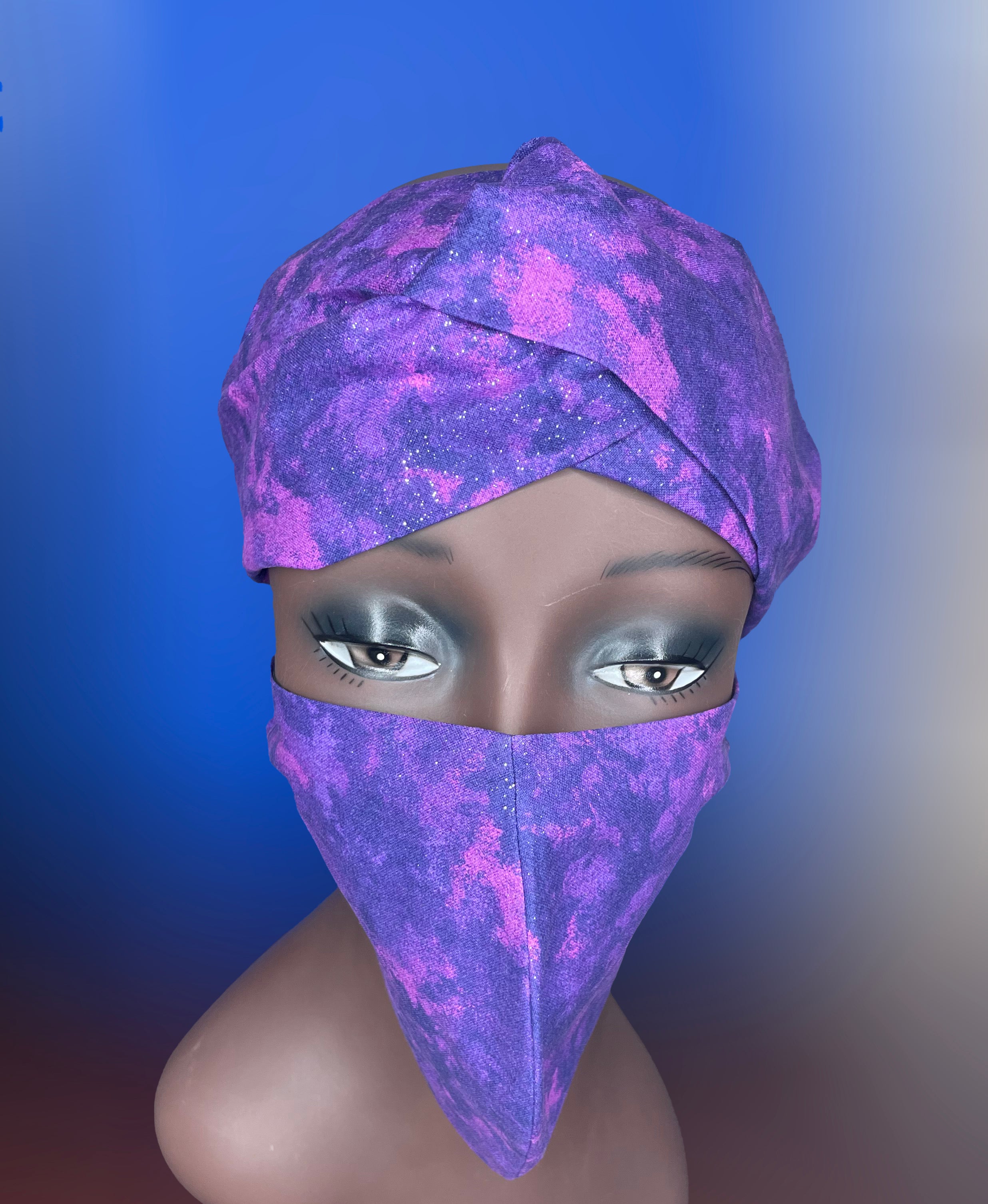 Purple Dream Headband & Mask