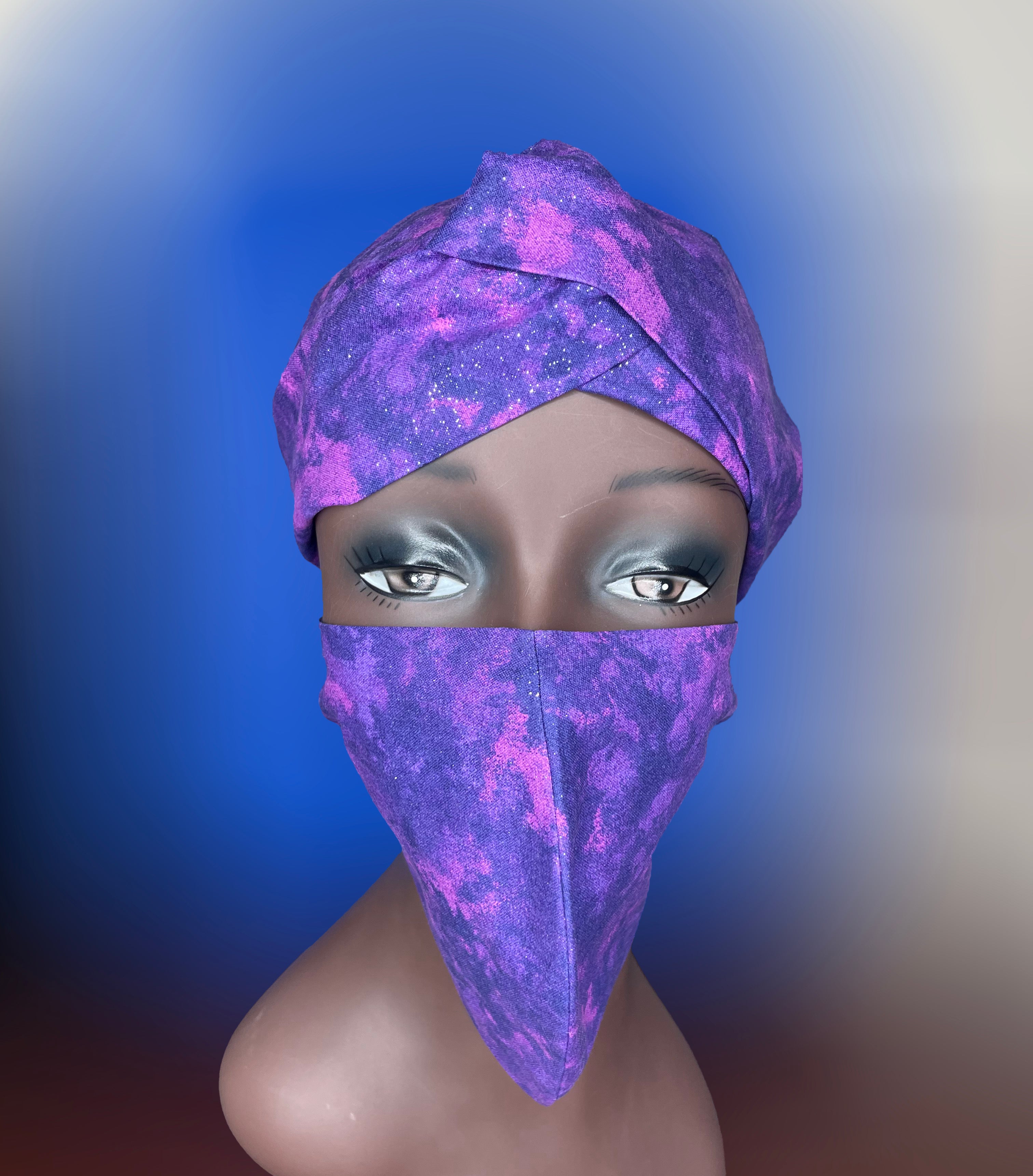 Purple Dream Headband & Mask