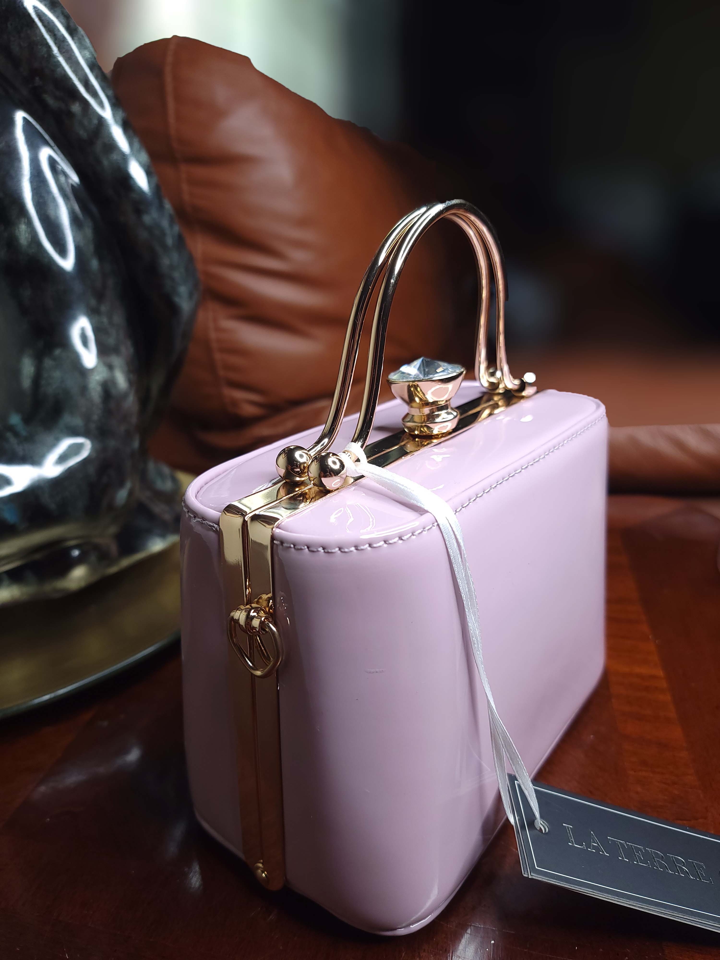 Pink Pearl Shoulder Bag