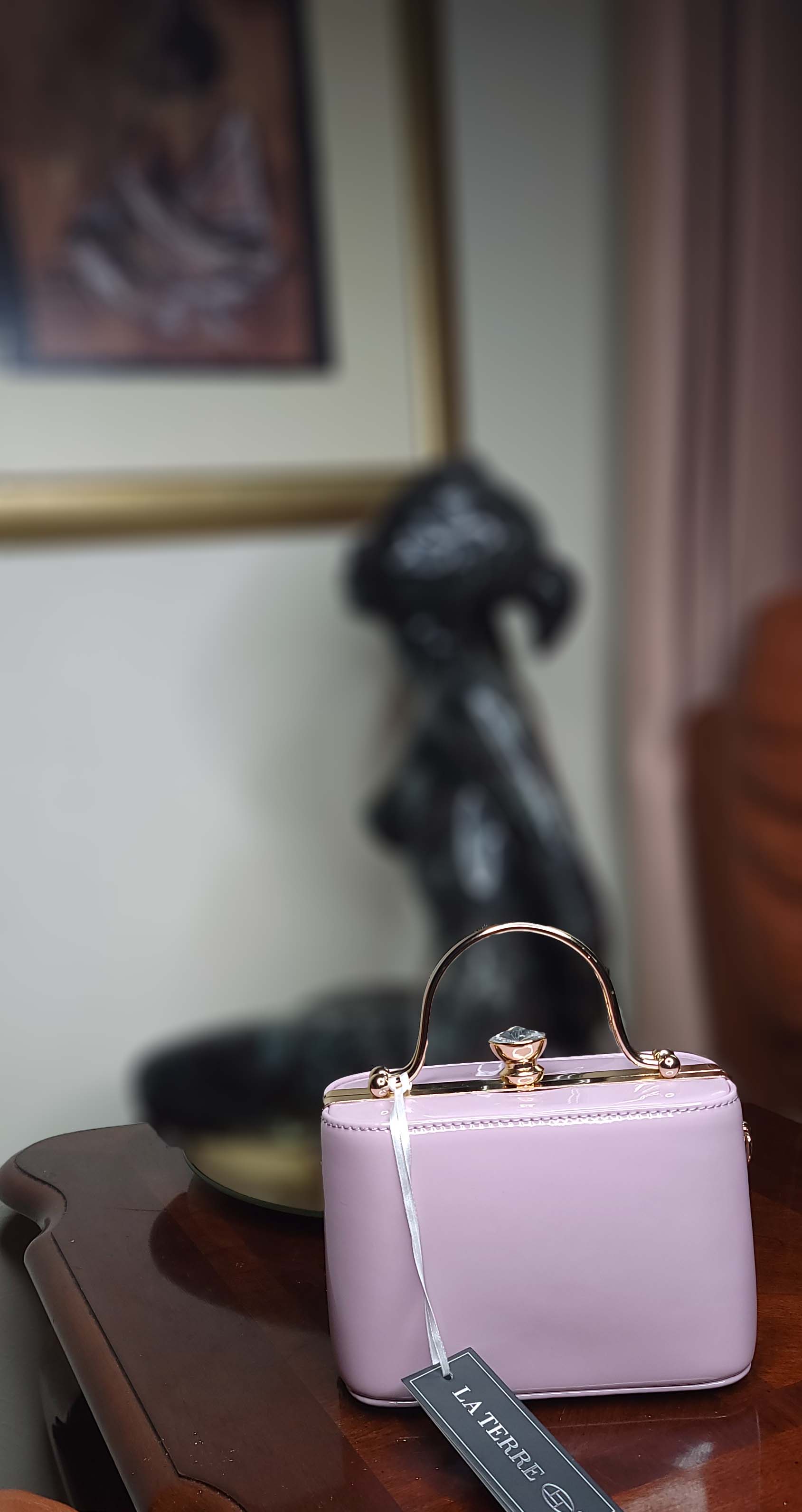 Pink Pearl Shoulder Bag