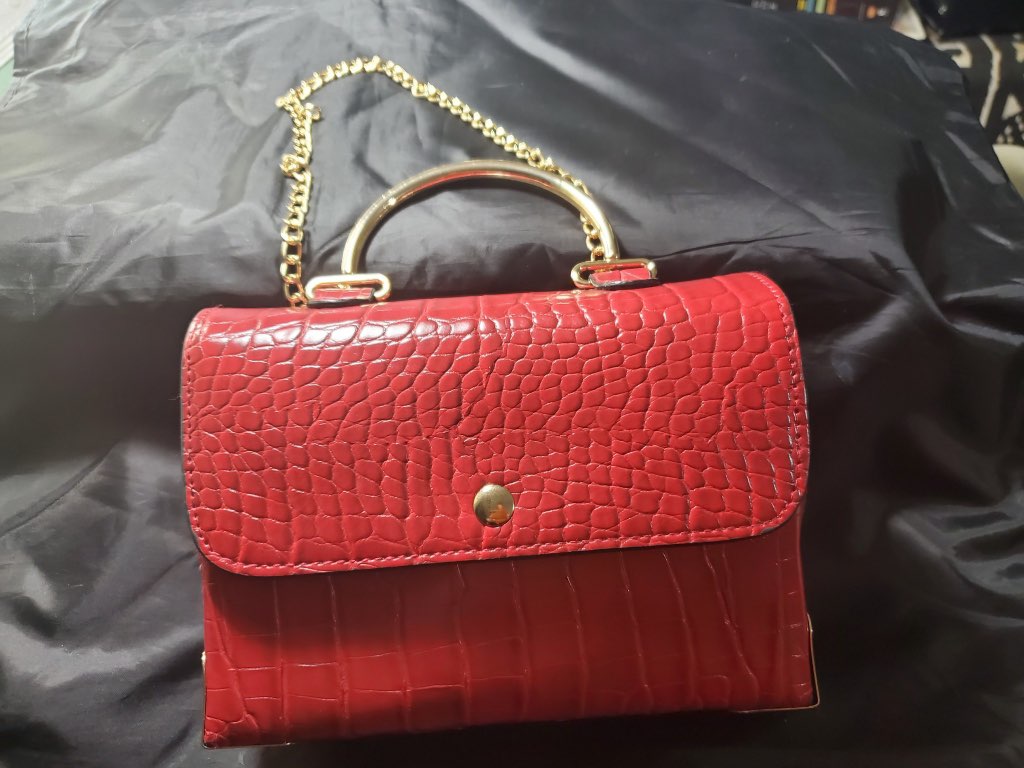 Faux Leather Handbag